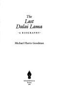 The last Dalai Lama by Michael Harris Goodman