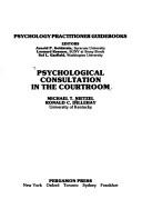 Cover of: Psychological consultation in the courtroom