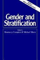 Cover of: Gender and stratification