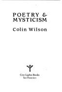 Cover of: Poetry and mysticism