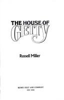 Cover of: The house of Getty