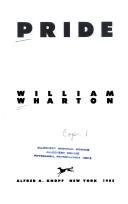 Cover of: Pride by William Wharton