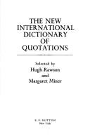 Cover of: The New international dictionary of quotations