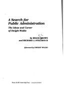 A search for public administration by Brack E. S. Brown