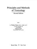 Cover of: Principles and methods of toxicology