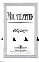 Cover of: Mountbatten