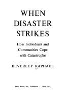 Cover of: When disaster strikes
