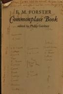 Commonplace book by Edward Morgan Forster