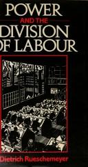 Cover of: Power and the division of labour
