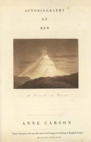 Cover of: Autobiography of Red : A Novel in Verse