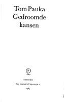Cover of: Gedroomde kansen