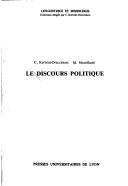 Cover of: Le Discours politique