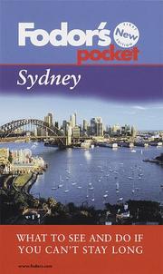 Fodor's pocket Sydney