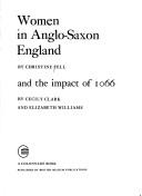 Cover of: Women in Anglo-Saxon England
