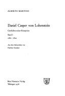 Cover of: Daniel Casper von Lohenstein: Geschichte seiner Rezeption