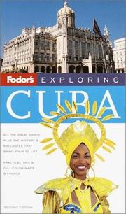 Cover of: Fodor's Exploring Cuba by Fodor's