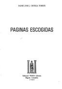 Cover of: Páginas escogidas