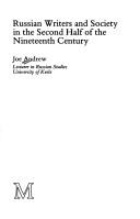 Russian writers and society in the second half of the nineteenth century