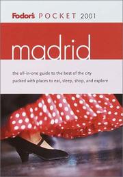 Fodor's pocket 2001 Madrid