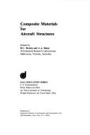 Cover of: Composite materials for aircraft structures