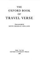 The Oxford book of travel verse