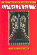 Cover of: The Cambridge handbook of American literature by Jack Salzman