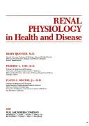 Cover of: Renal physiology in health and disease