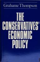 The Conservatives' economic policy