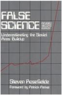 False science : understanding the Soviet arms buildup : an appraisal of the CIA's direct costing effort, 1960-80