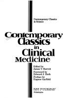 Cover of: Contemporary classics in clinical medicine