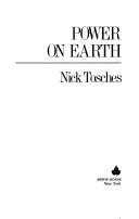 Power on earth by Nick Tosches