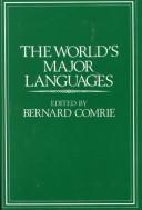 Cover of: The World's major languages by edited by Bernard Comrie.