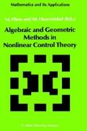 Algebraic and geometric methods in nonlinear control theory