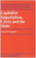 Cover of: Capitalist imperialism, crisis, and the state
