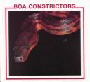 Cover of: Boa constrictors
