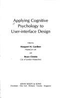 Cover of: Applying cognitive psychology to user-interface design