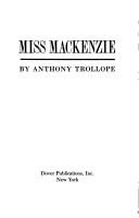 Miss Mackenzie by Anthony Trollope