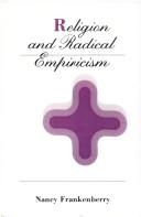 Cover of: Religion and radical empiricism