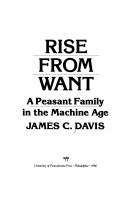 Rise from want by James C. Davis