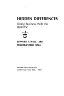 Hidden differences by Edward Twitchell Hall