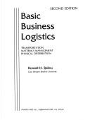 Basic business logistics by Ronald H. Ballou