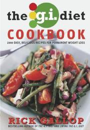 Cover of: The G.I. Diet Cookbook by Rick Gallop