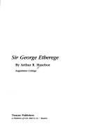 Cover of: Sir George Etherege