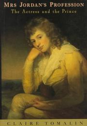 Cover of: Mrs. Jordan's profession by Claire Tomalin