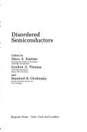 Cover of: Disordered semiconductors