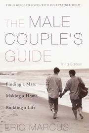 Cover of: The male couple's guide by Eric Marcus