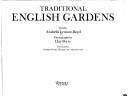 Cover of: Traditional English gardens