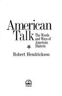 American talk by Robert Hendrickson