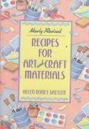 Cover of: Recipes for Art and Craft Materials