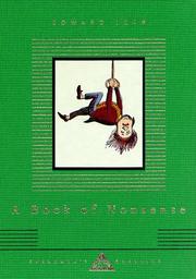 Cover of: A book of nonsense